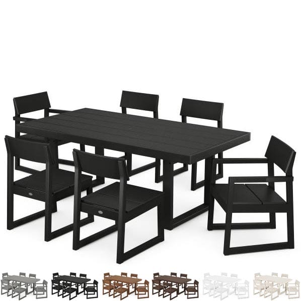 POLYWOOD® Dining Set - EDGE 7-Piece - PWS552-1 Dining Set POLYWOOD®