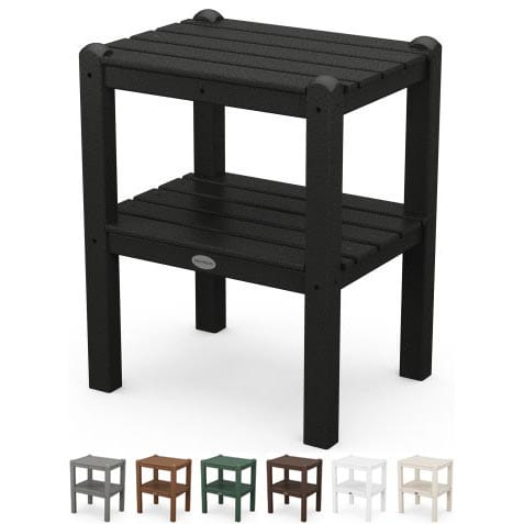 POLYWOOD® Two Shelf Side Table - TWST End Table POLYWOOD®