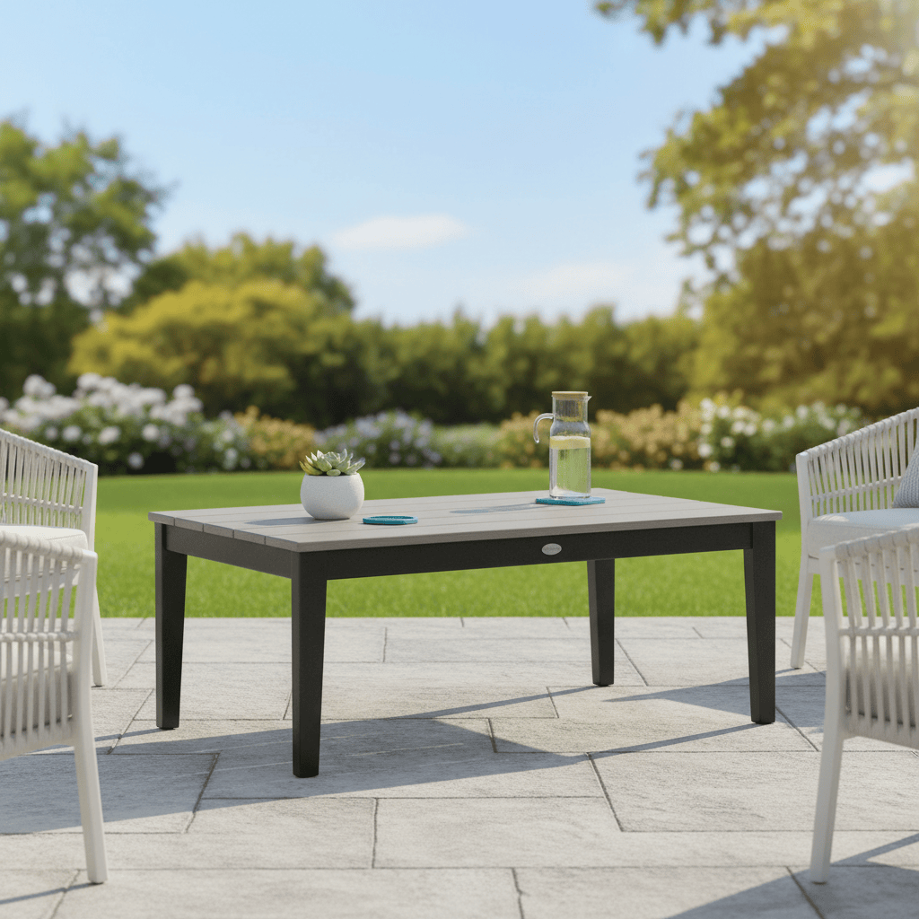 POLYWOOD® Newport 28" x 42" Coffee Table - Select Accents - CT2842 Coffee Table POLYWOOD®