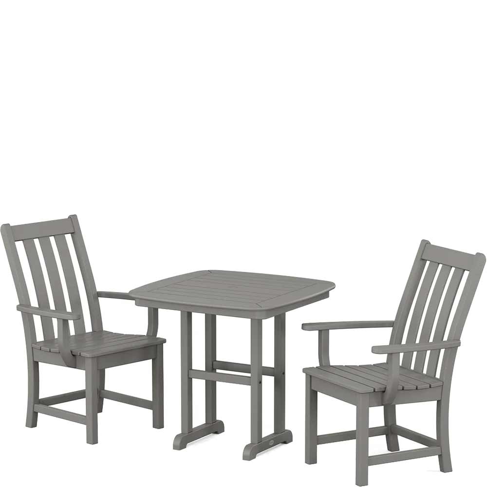 POLYWOOD® Vineyard 3-Piece Dining Set - PWS1230-1 Dining Set POLYWOOD®