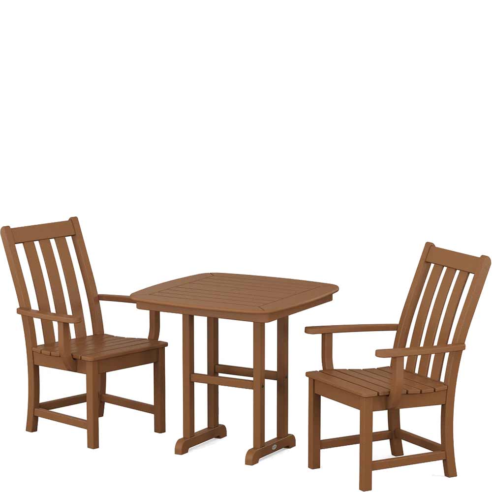 POLYWOOD® Vineyard 3-Piece Dining Set - PWS1230-1 Dining Set POLYWOOD®