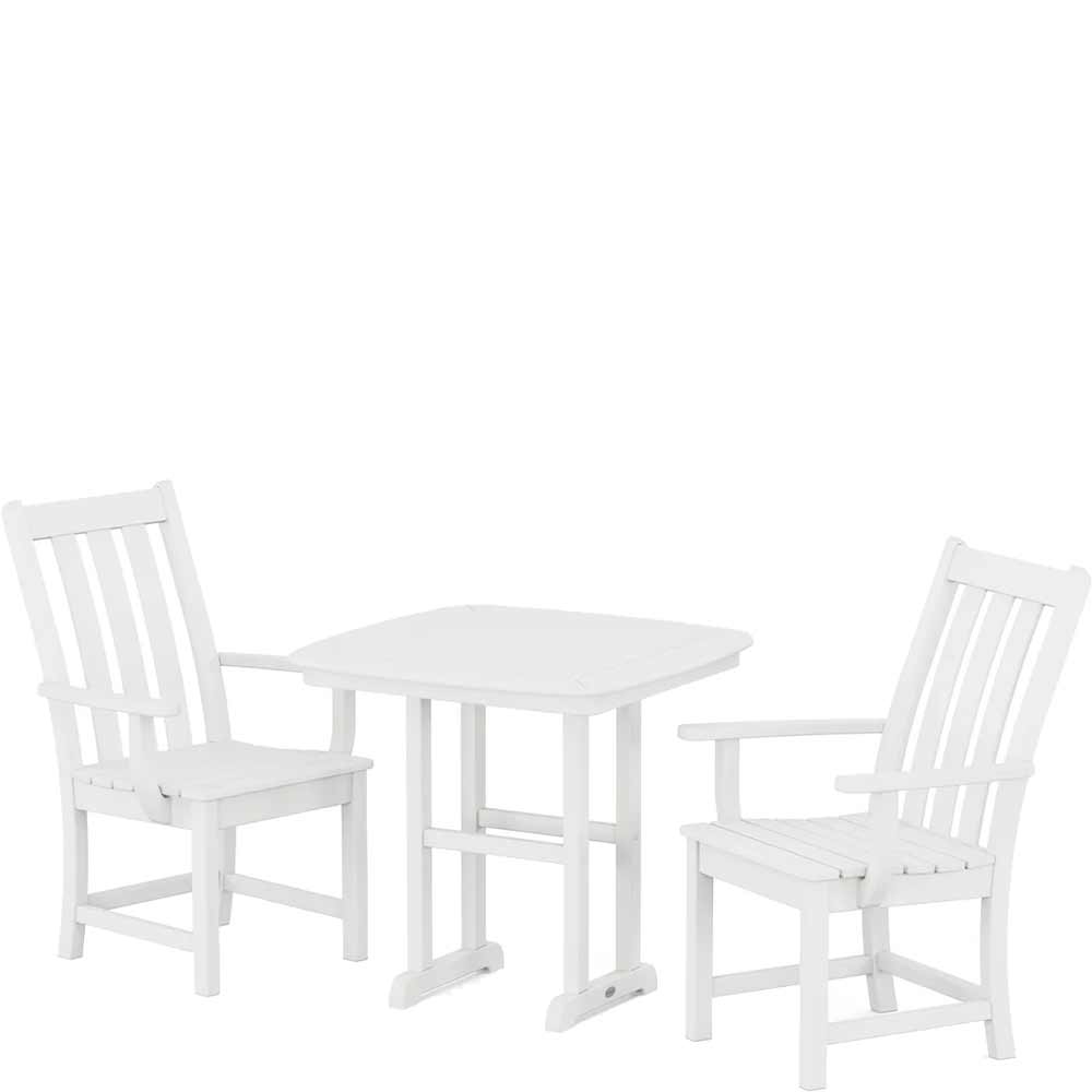 POLYWOOD® Vineyard 3-Piece Dining Set - PWS1230-1 Dining Set POLYWOOD®