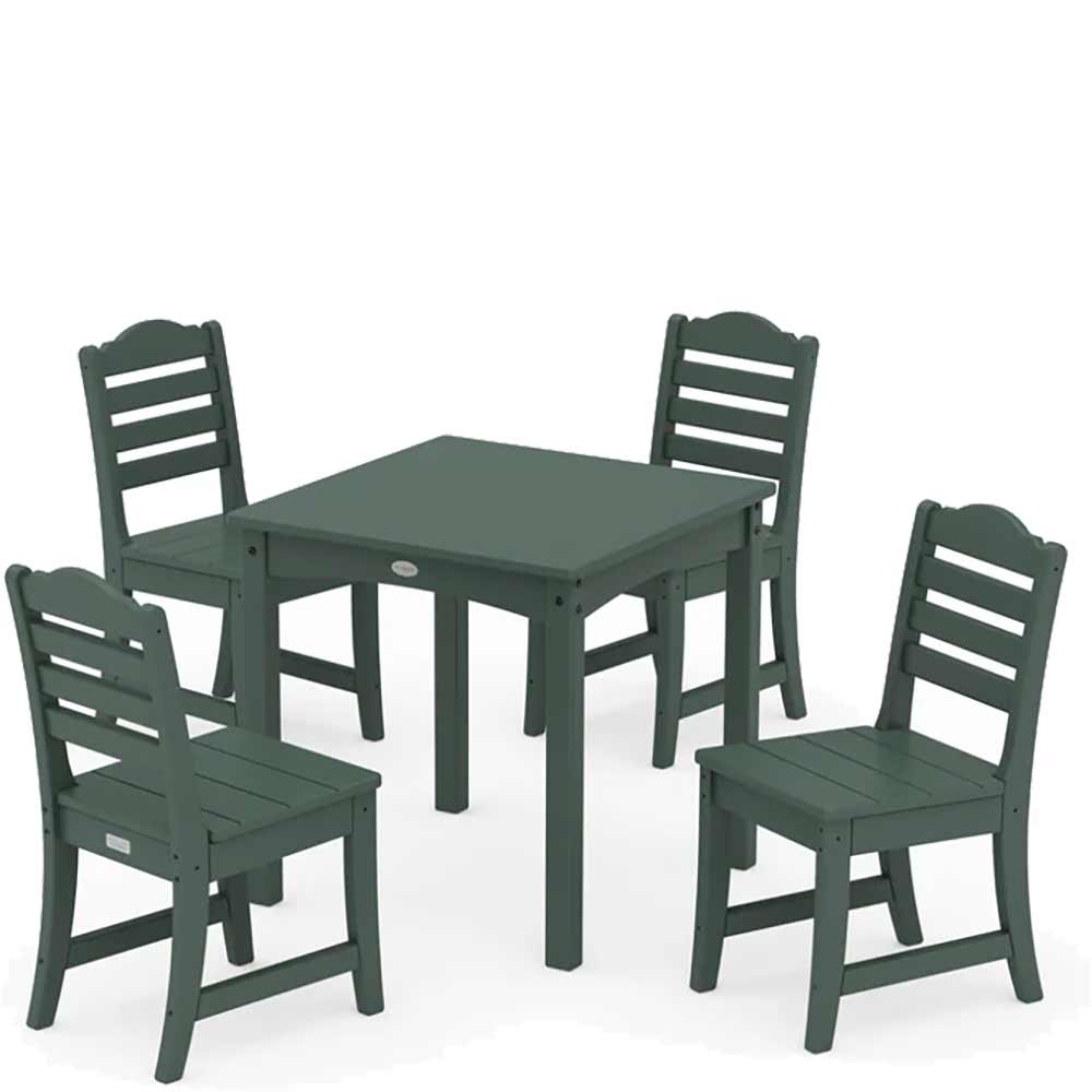 POLYWOOD® Savannah Kids 5-Piece Dining Set - PWS2809-1 Dining Set POLYWOOD®