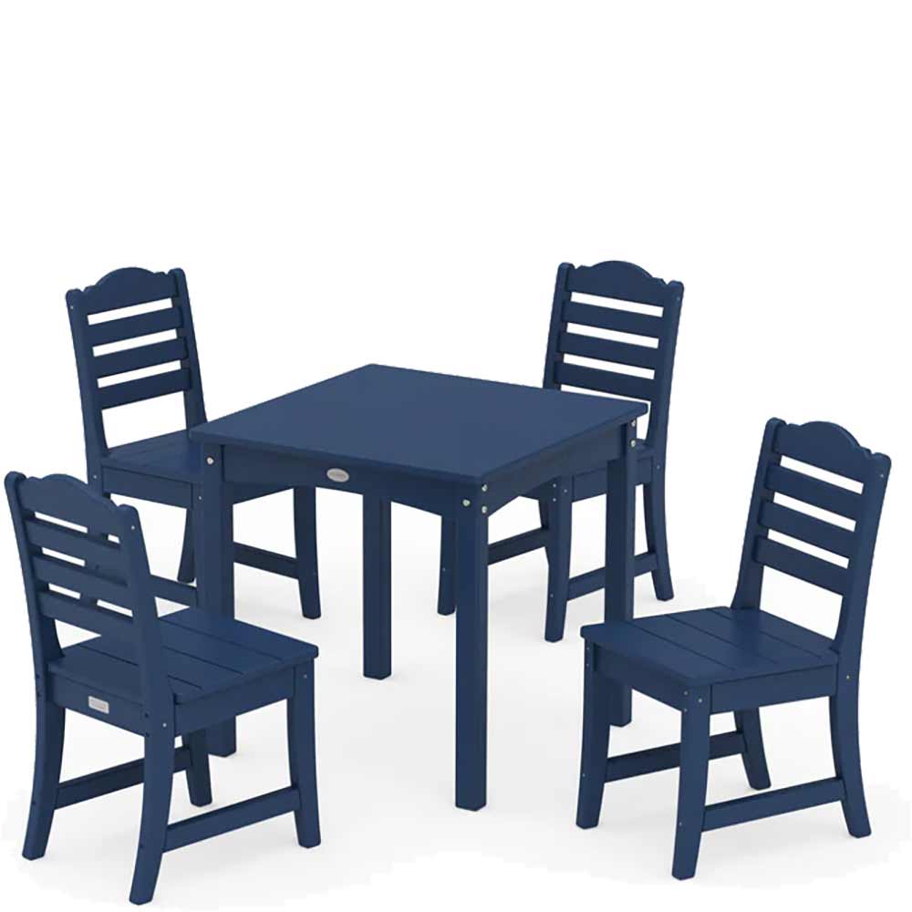 POLYWOOD® Savannah Kids 5-Piece Dining Set - PWS2809-1 Dining Set POLYWOOD®