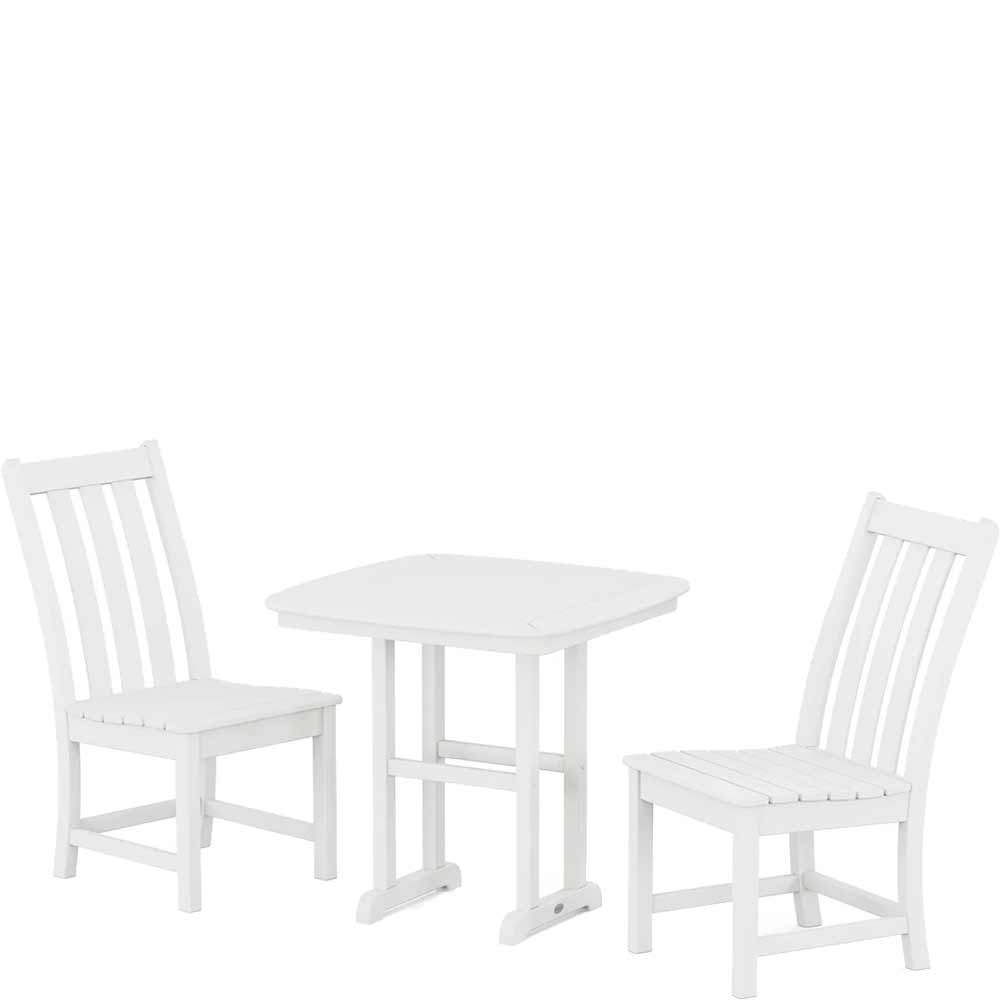POLYWOOD® Vineyard Side Chair 3-Piece Dining Set - PWS1228-1 Patio Set POLYWOOD®