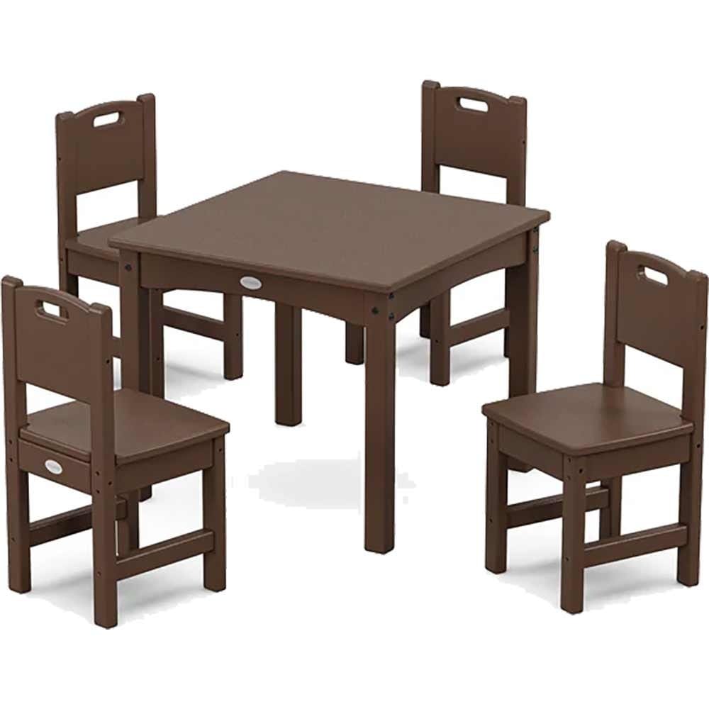 POLYWOOD® Toddler 5-Piece Dining Set - PWS2712-1