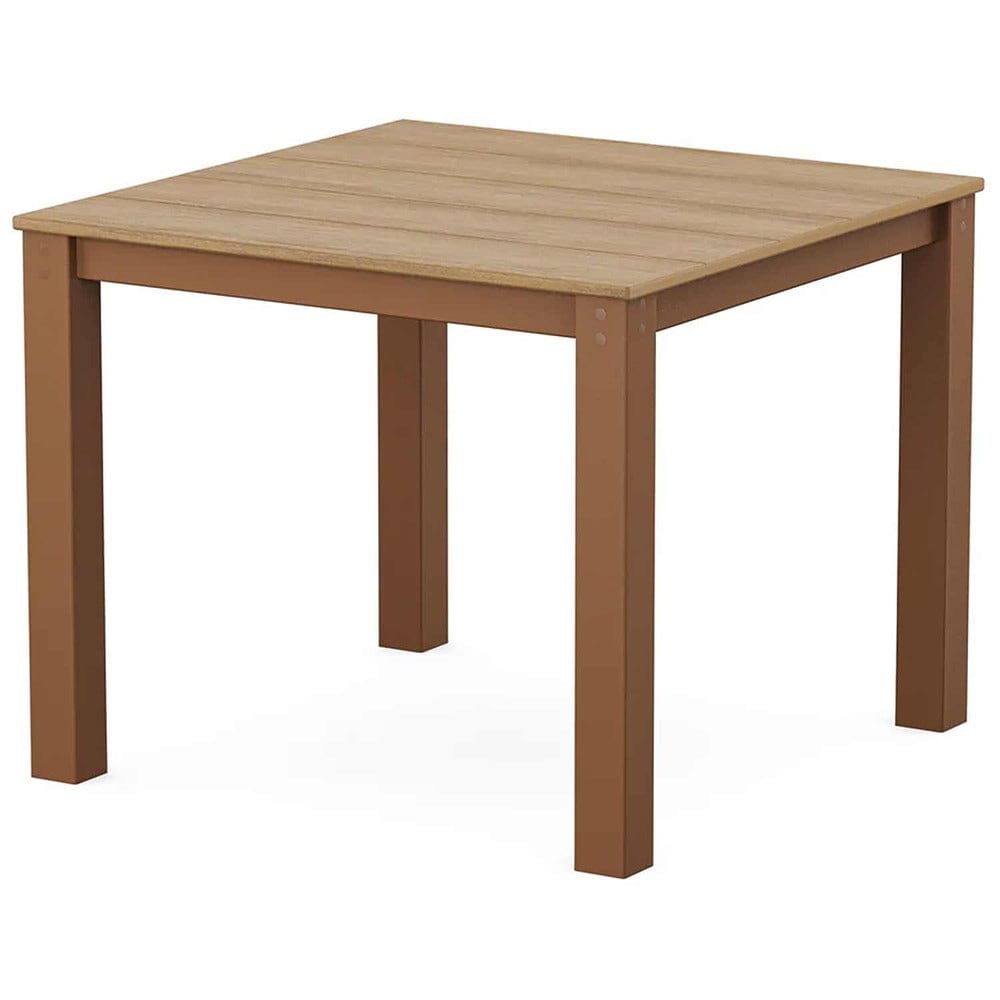 POLYWOOD® Parsons 38" X 38" Dining Table - Select Accents - DT3838-T15 Table POLYWOOD®