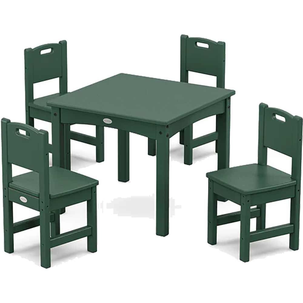 POLYWOOD® Toddler 5-Piece Dining Set - PWS2712-1