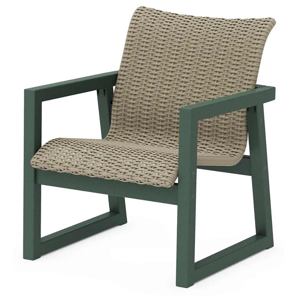 POLYWOOD® EDGE Woven Lounge Chair - EMD340