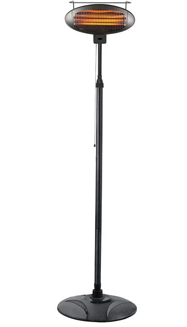 AZ Patio Heaters - Freestanding Electric Heater in Black - HIL-1500DI Patio Heaters AZ Patio Heaters