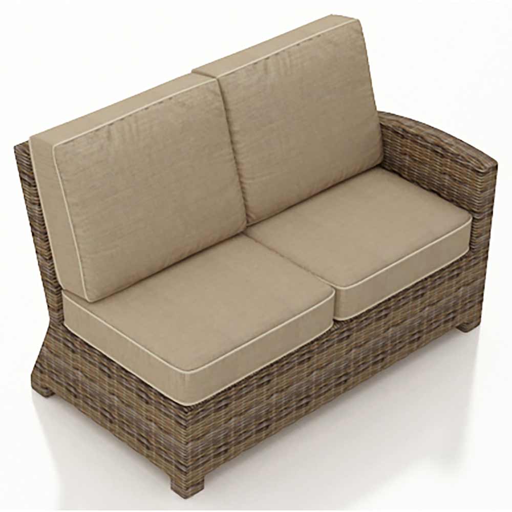 North Cape Wicker - Bainbridge Right Arm Sectional Loveseat Loveseat North Cape