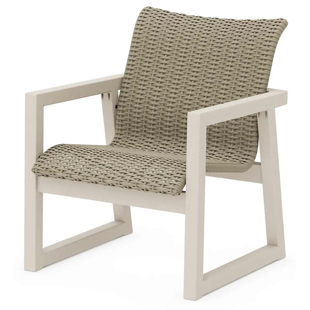 POLYWOOD® EDGE Woven Lounge Chair - EMD340