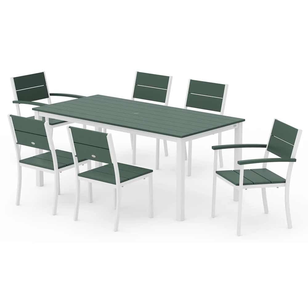 POLYWOOD® Main Street 7-Piece Dining Set - PWS2861-1 Dining Set POLYWOOD®