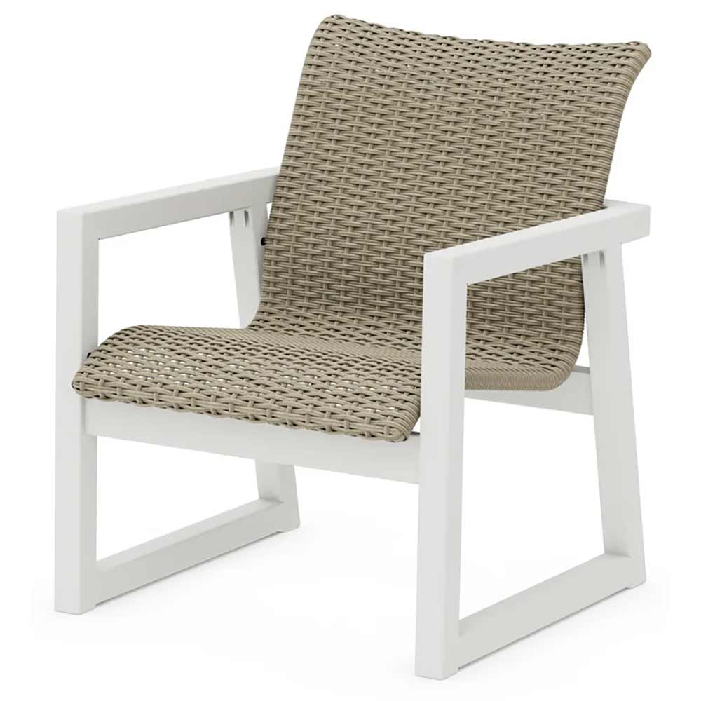 POLYWOOD® EDGE Woven Lounge Chair - EMD340
