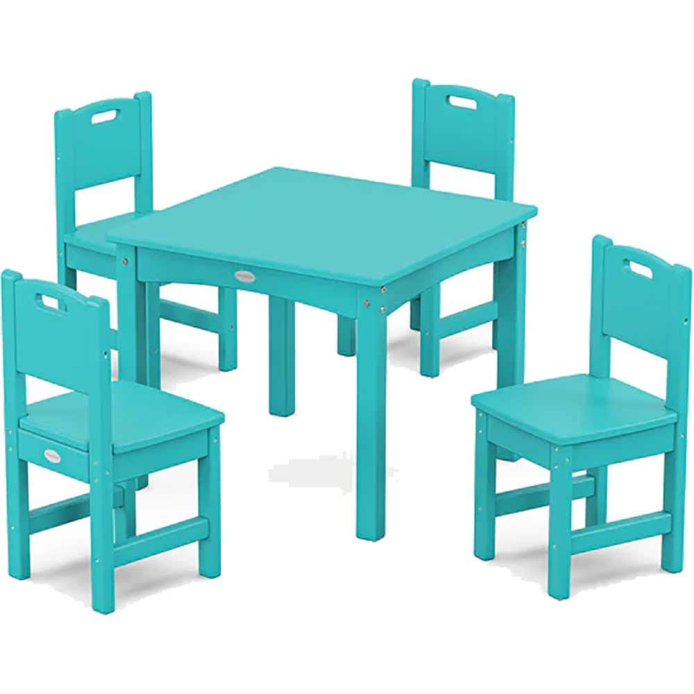 POLYWOOD® Toddler 5-Piece Dining Set - PWS2712-1