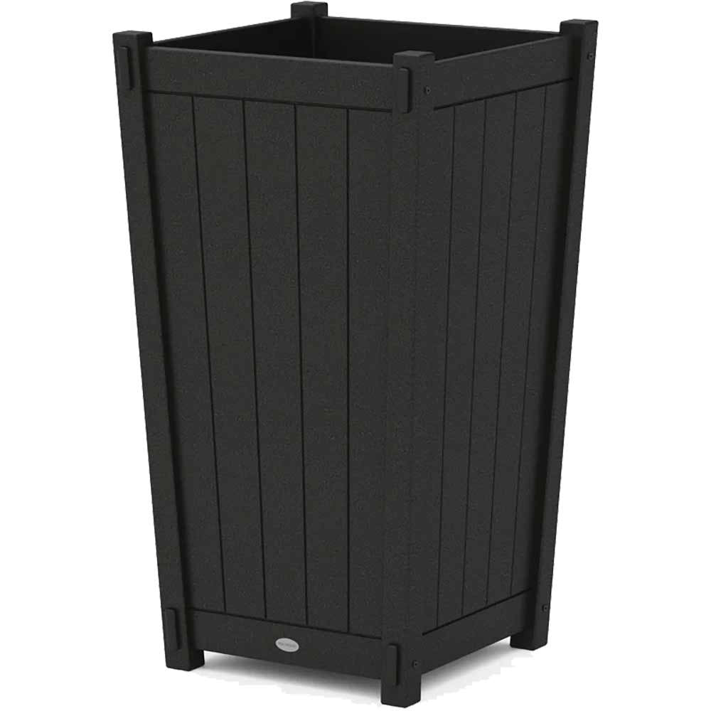 POLYWOOD® Vineyard Large Tapered Square Tall Planter Box - 6318A Planter POLYWOOD®