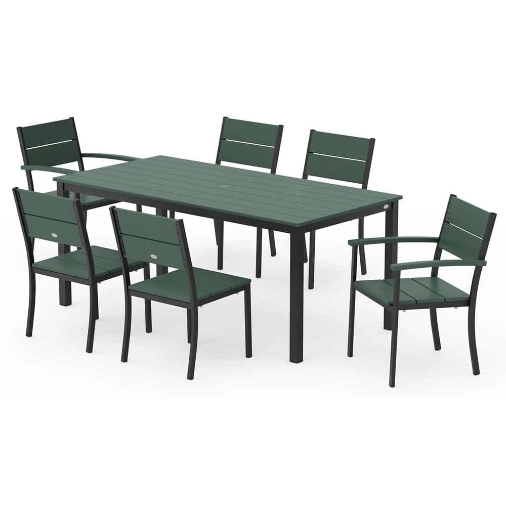 POLYWOOD® Main Street 7-Piece Dining Set - PWS2861-1 Dining Set POLYWOOD®