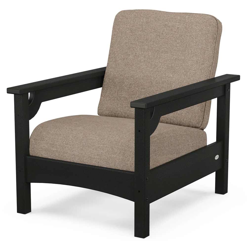 POLYWOOD® - Club Chair - PWCLC23GY Outdoor Furniture POLYWOOD®
