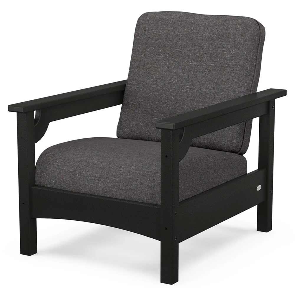 POLYWOOD® - Club Chair - PWCLC23GY Outdoor Furniture POLYWOOD®