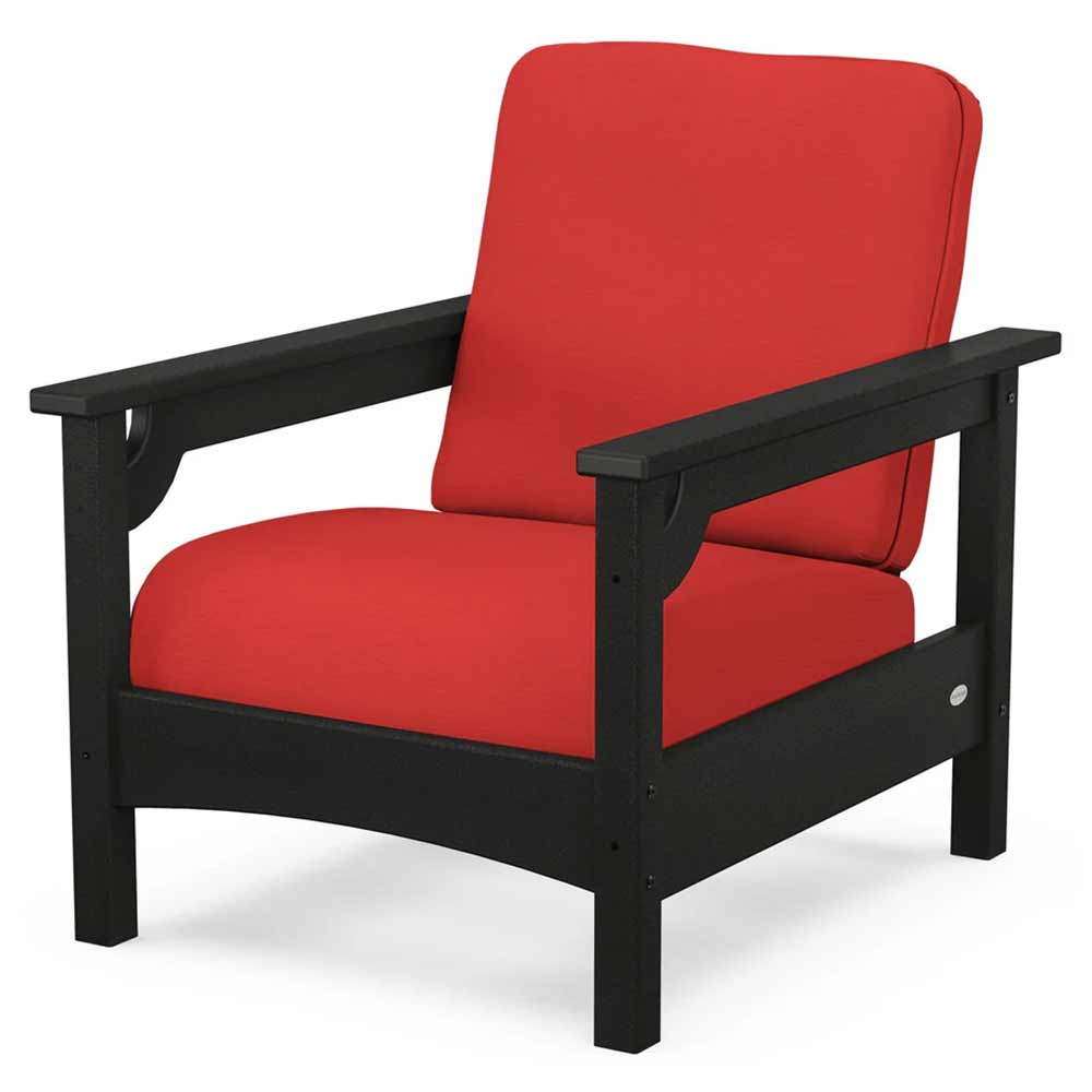 POLYWOOD® - Club Chair - PWCLC23GY Outdoor Furniture POLYWOOD®