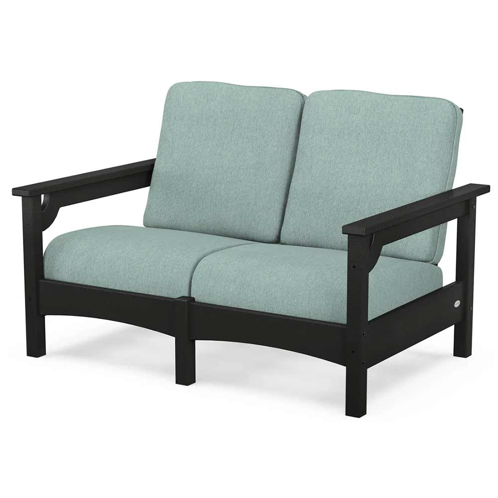 POLYWOOD® - Club Loveseat - PWCLC47GY Outdoor Furniture POLYWOOD®