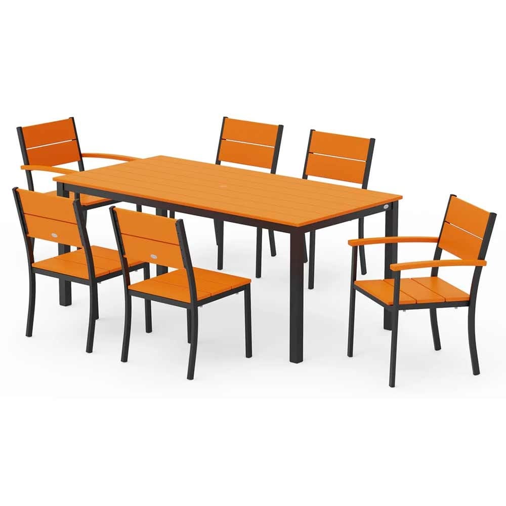 POLYWOOD® Main Street 7-Piece Dining Set - PWS2861-1 Dining Set POLYWOOD®