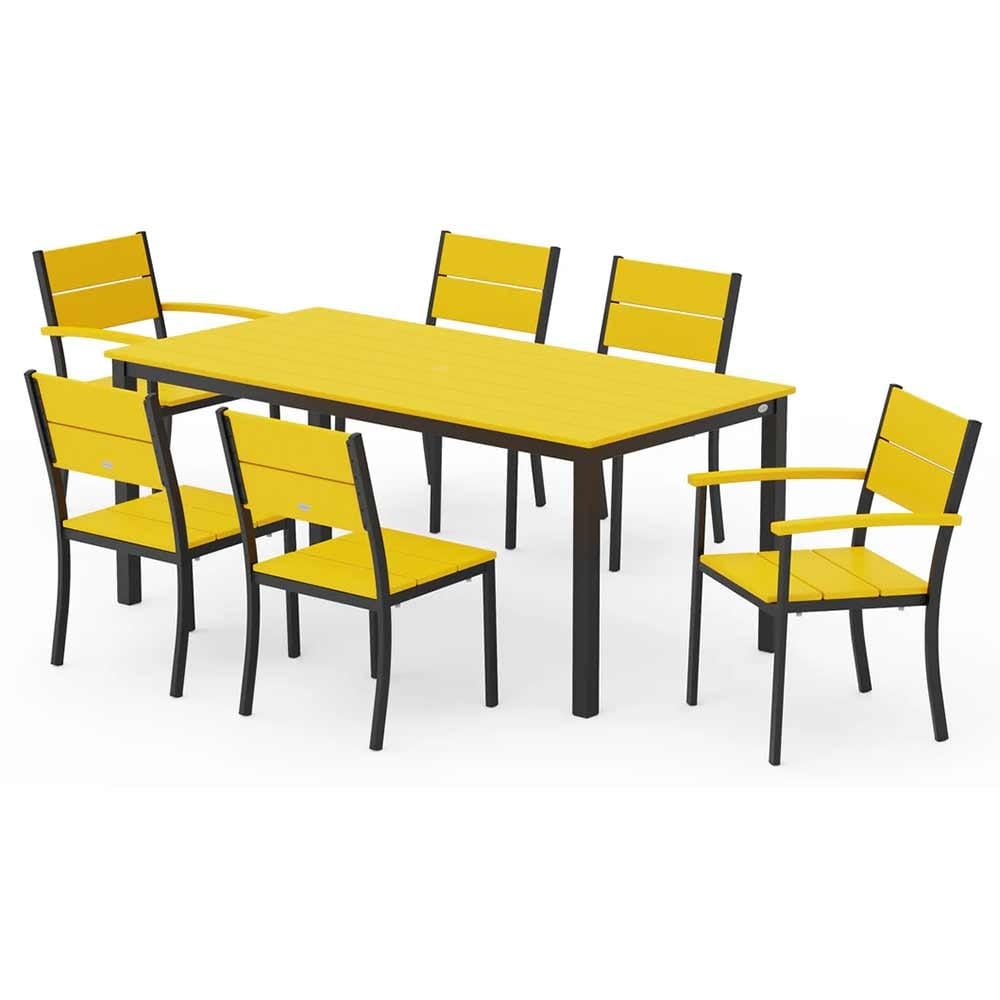 POLYWOOD® Main Street 7-Piece Dining Set - PWS2861-1 Dining Set POLYWOOD®