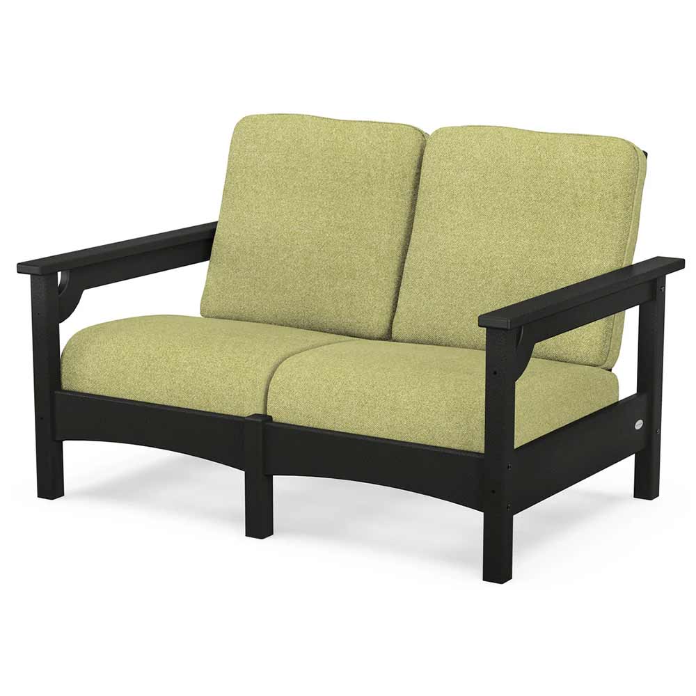 POLYWOOD® - Club Loveseat - PWCLC47GY Outdoor Furniture POLYWOOD®