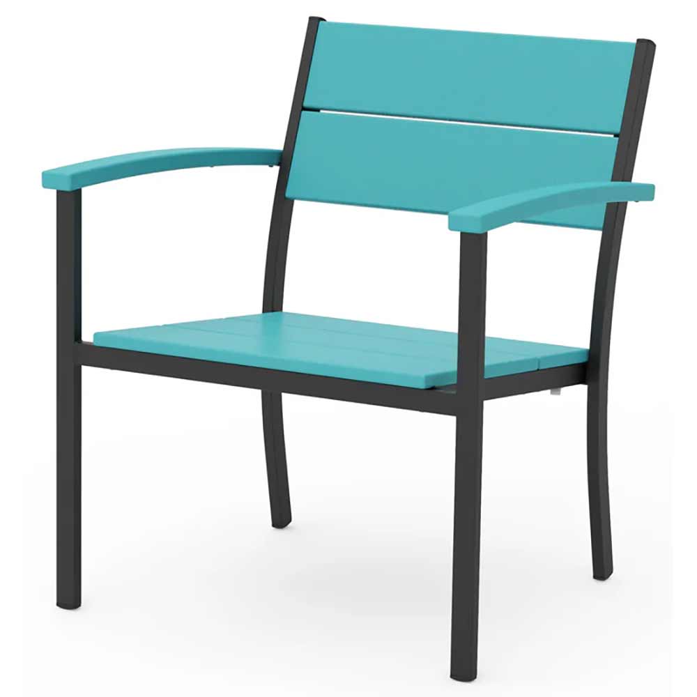 POLYWOOD® - Main Street Stacking Lounge Arm Chair - AL310