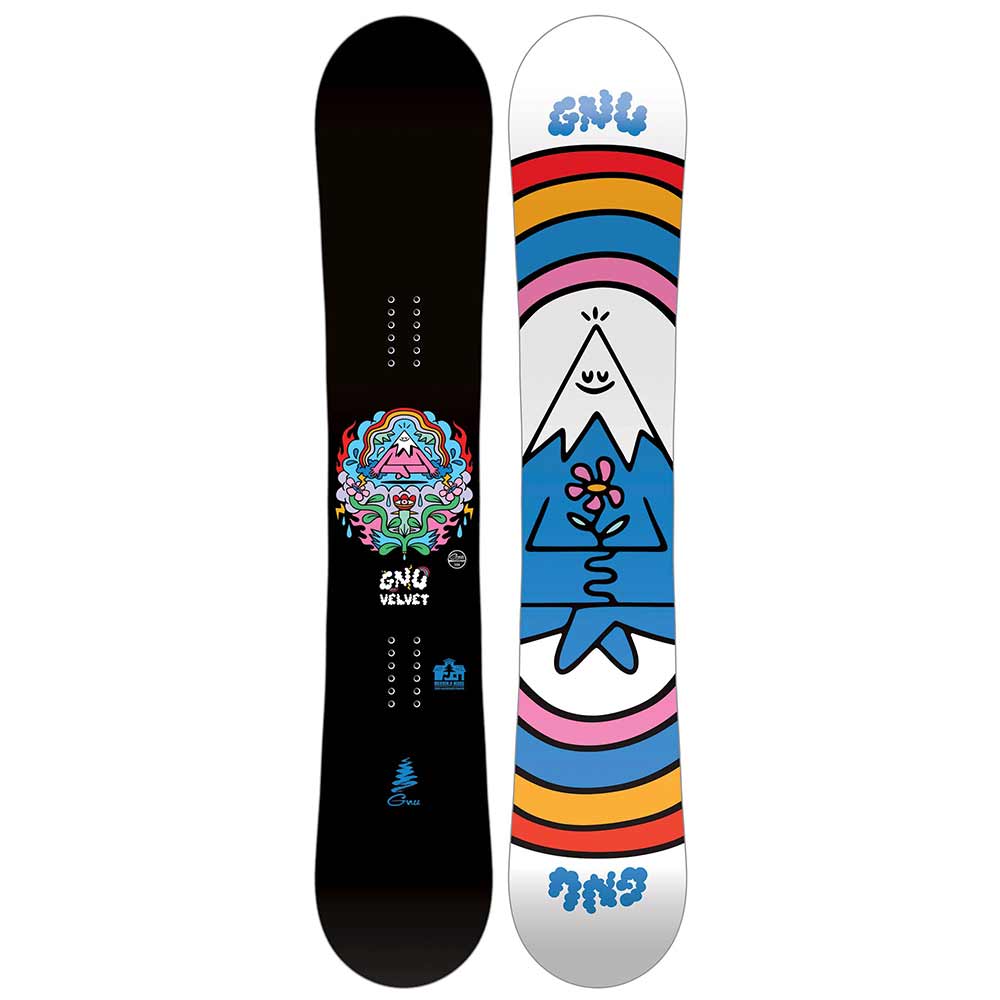 2026 Gnu Velvet Women's Snowboard Snowboard GNU