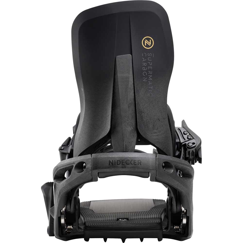 2026 Nidecker Supermatic Carbon Snowboard Bindings Snowboard Bindings Nidecker