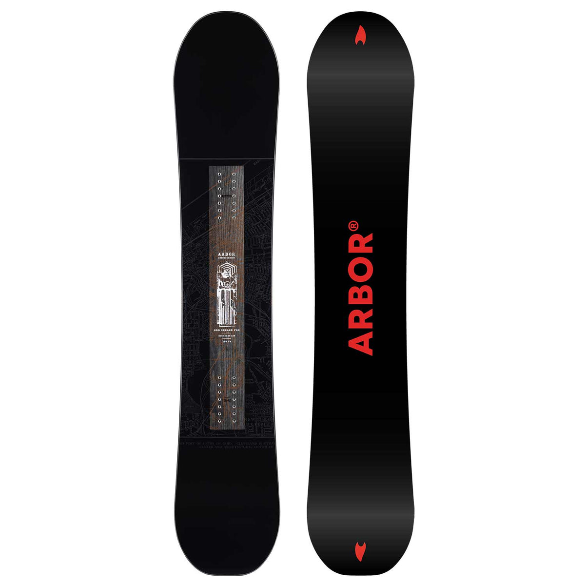 2027 Arbor Red Gerard Pro Snowboard