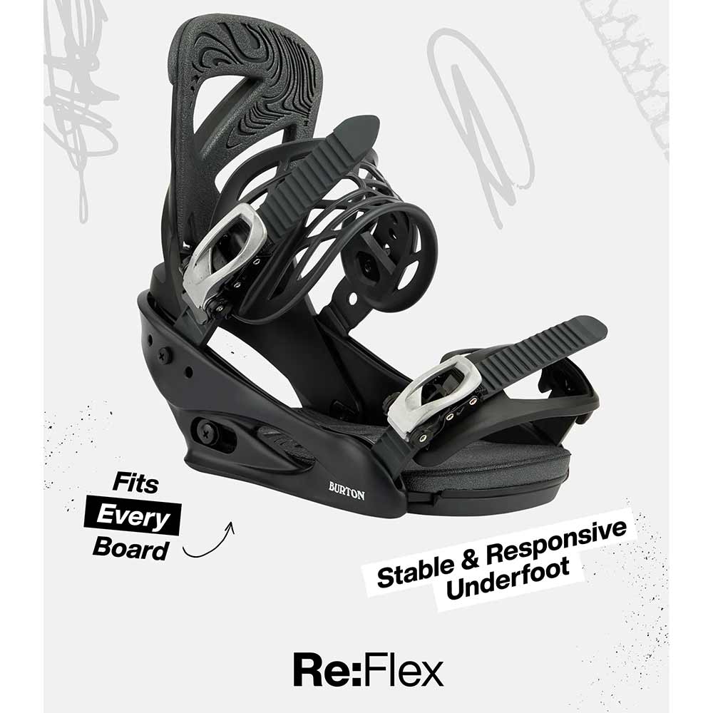 2027 Burton Genesis Re:Flex Snowboard Bindings