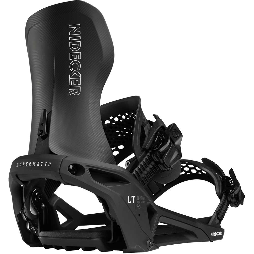 2026 Nidecker Supermatic LT Snowboard Bindings Snowboard Bindings Nidecker