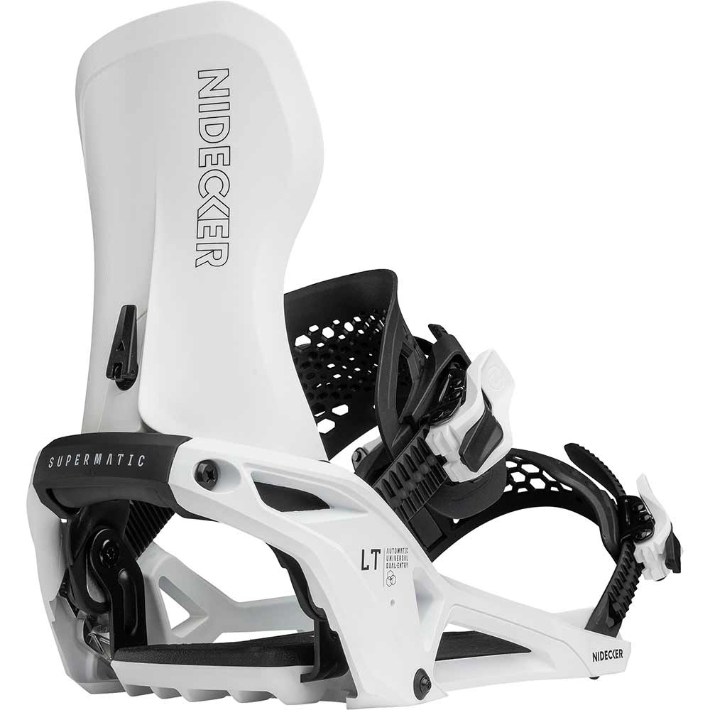 2026 Nidecker Supermatic LT Snowboard Bindings Snowboard Bindings Nidecker