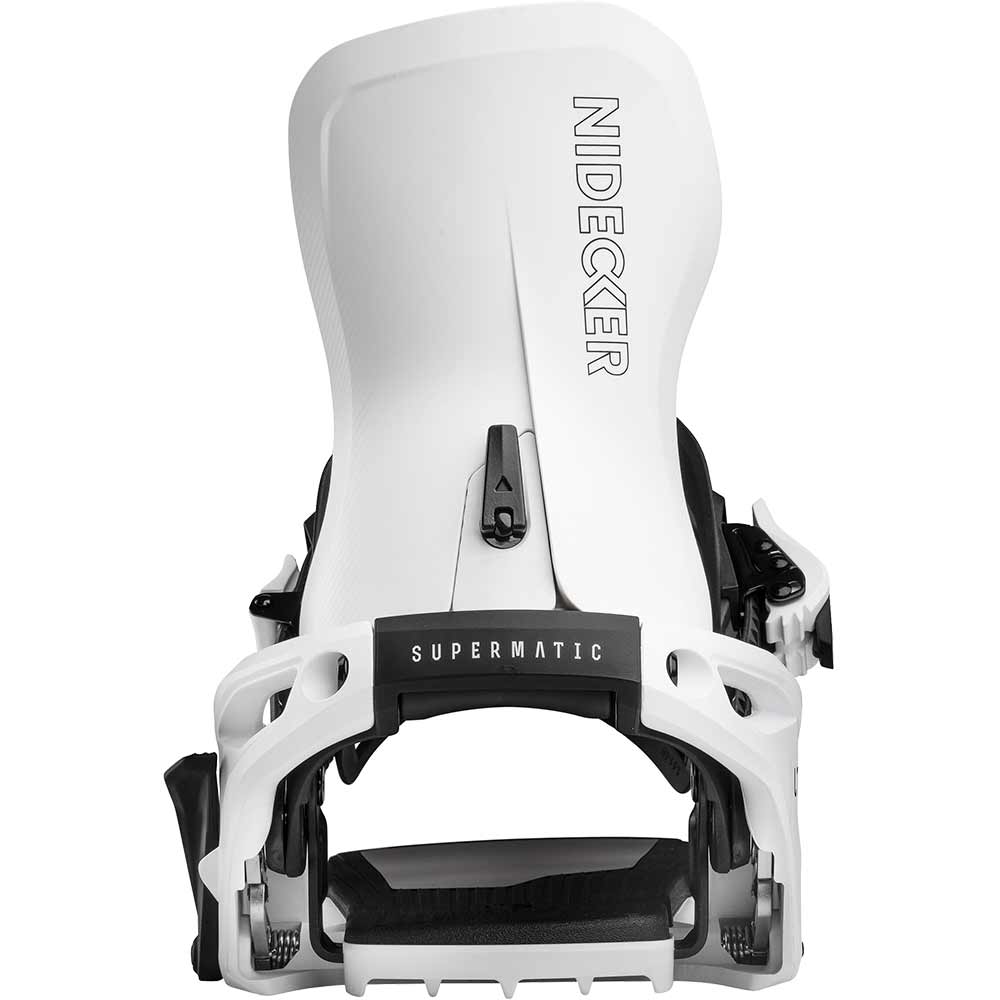2026 Nidecker Supermatic LT Snowboard Bindings Snowboard Bindings Nidecker