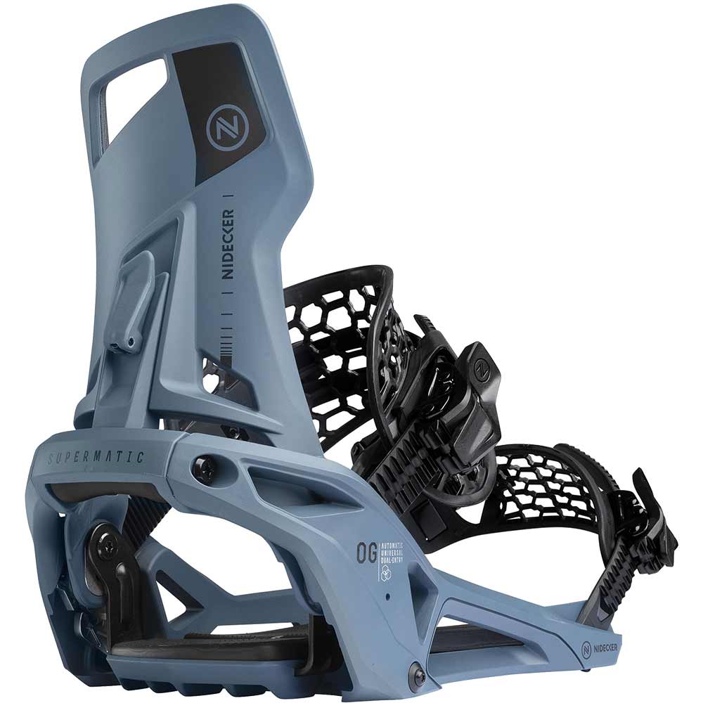 2026 Nidecker Supermatic OG Snowboard Bindings Snowboard Bindings Nidecker