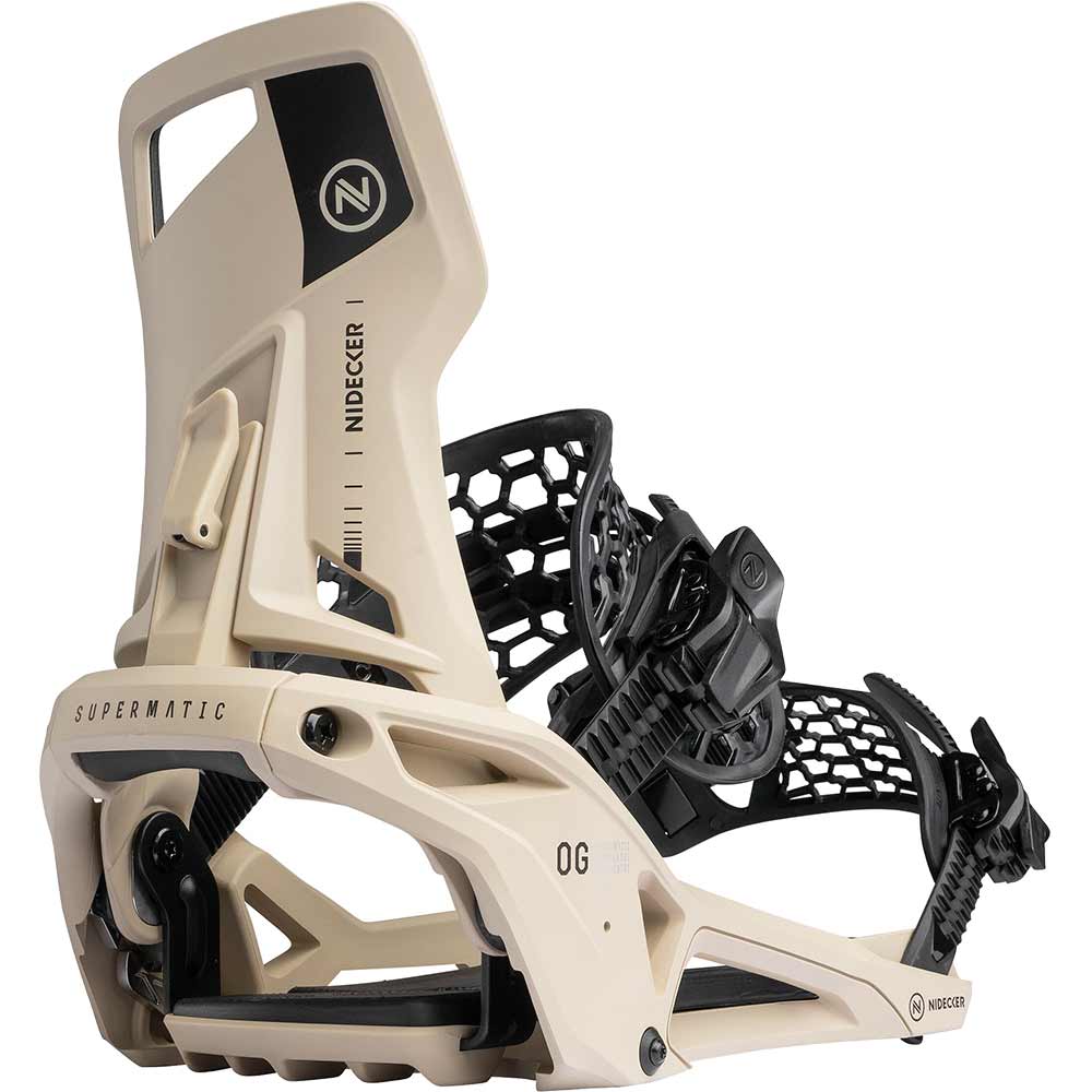 2026 Nidecker Supermatic OG Snowboard Bindings Snowboard Bindings Nidecker