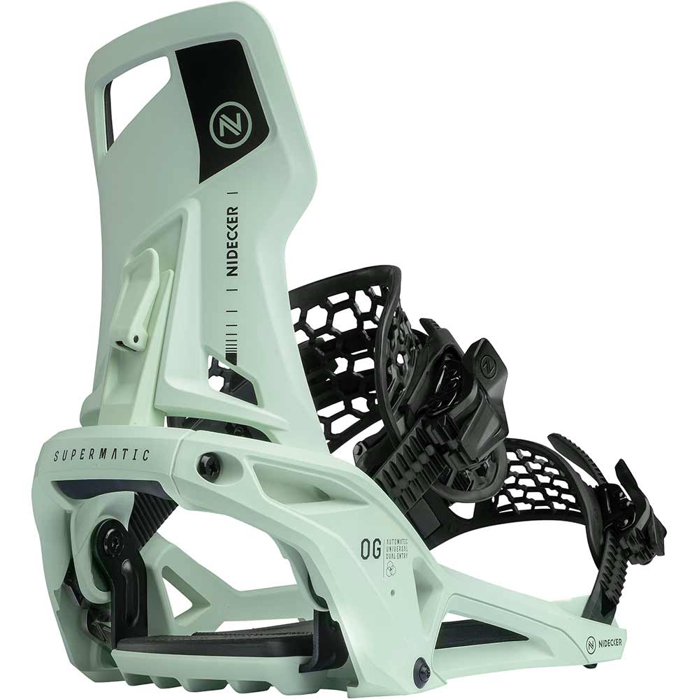 2026 Nidecker Supermatic OG Snowboard Bindings Snowboard Bindings Nidecker