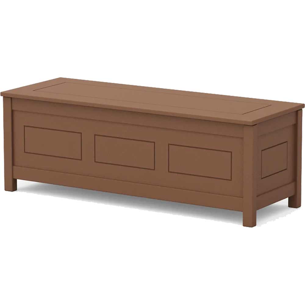 POLYWOOD® Country Living 48" Storage Bench - CLBNS483 Storage POLYWOOD®