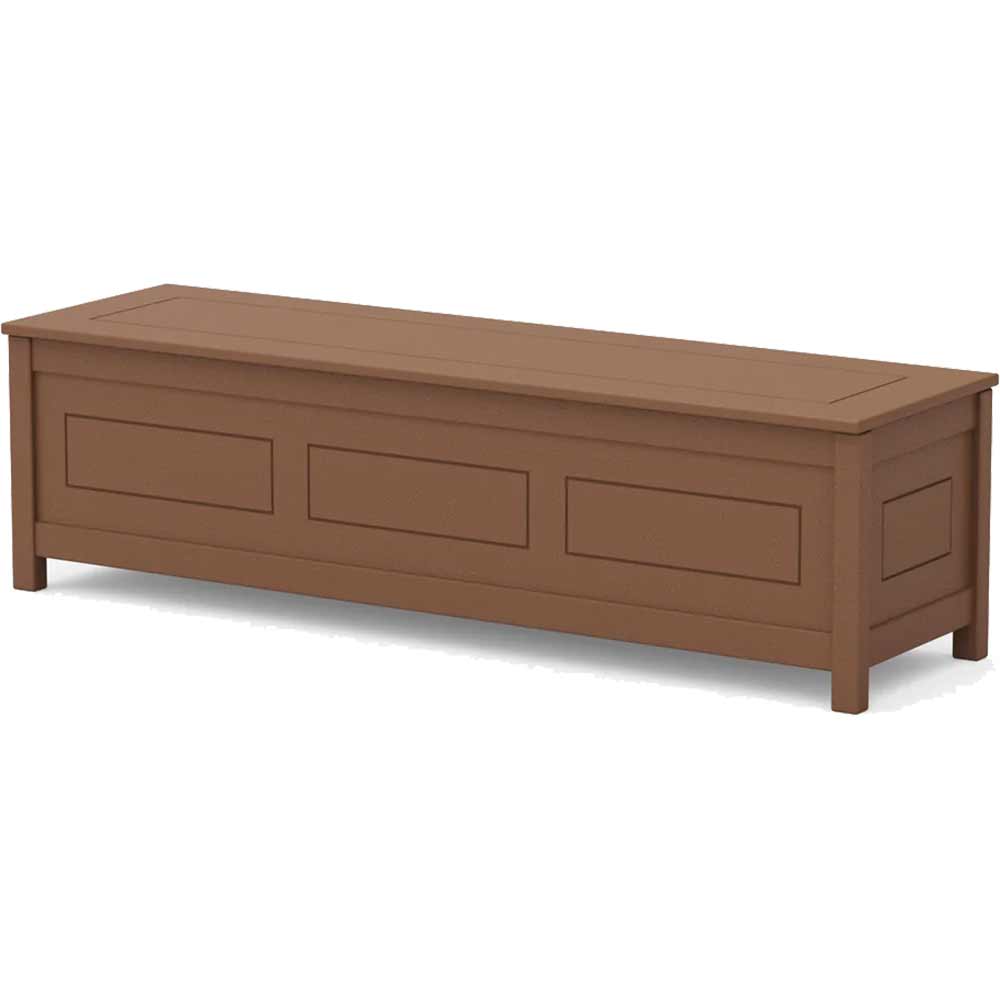 POLYWOOD® Country Living 60" Storage Bench - CLBNS603 Storage POLYWOOD®