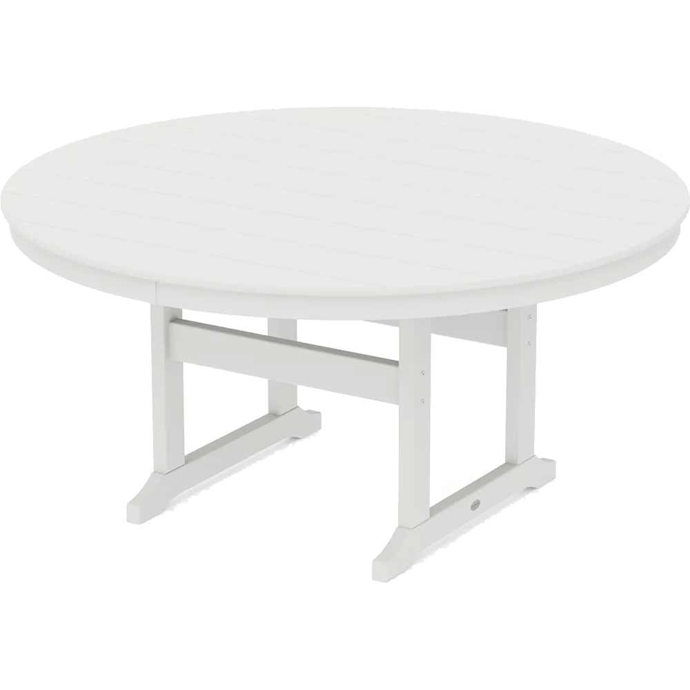 POLYWOOD® 60" Round Farmhouse Dining Table