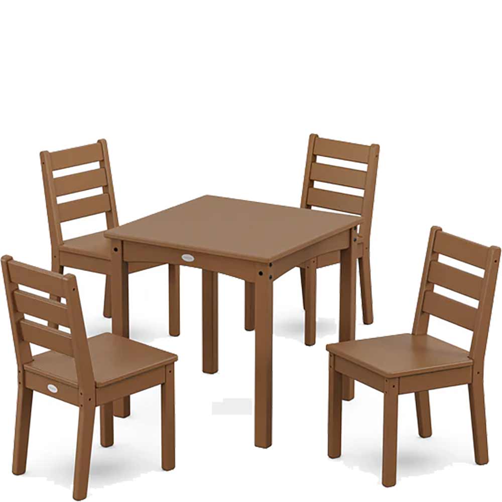 POLYWOOD® Lakeside Kids 5-Piece Dining Set - PWS2709-1 Dining Set POLYWOOD®