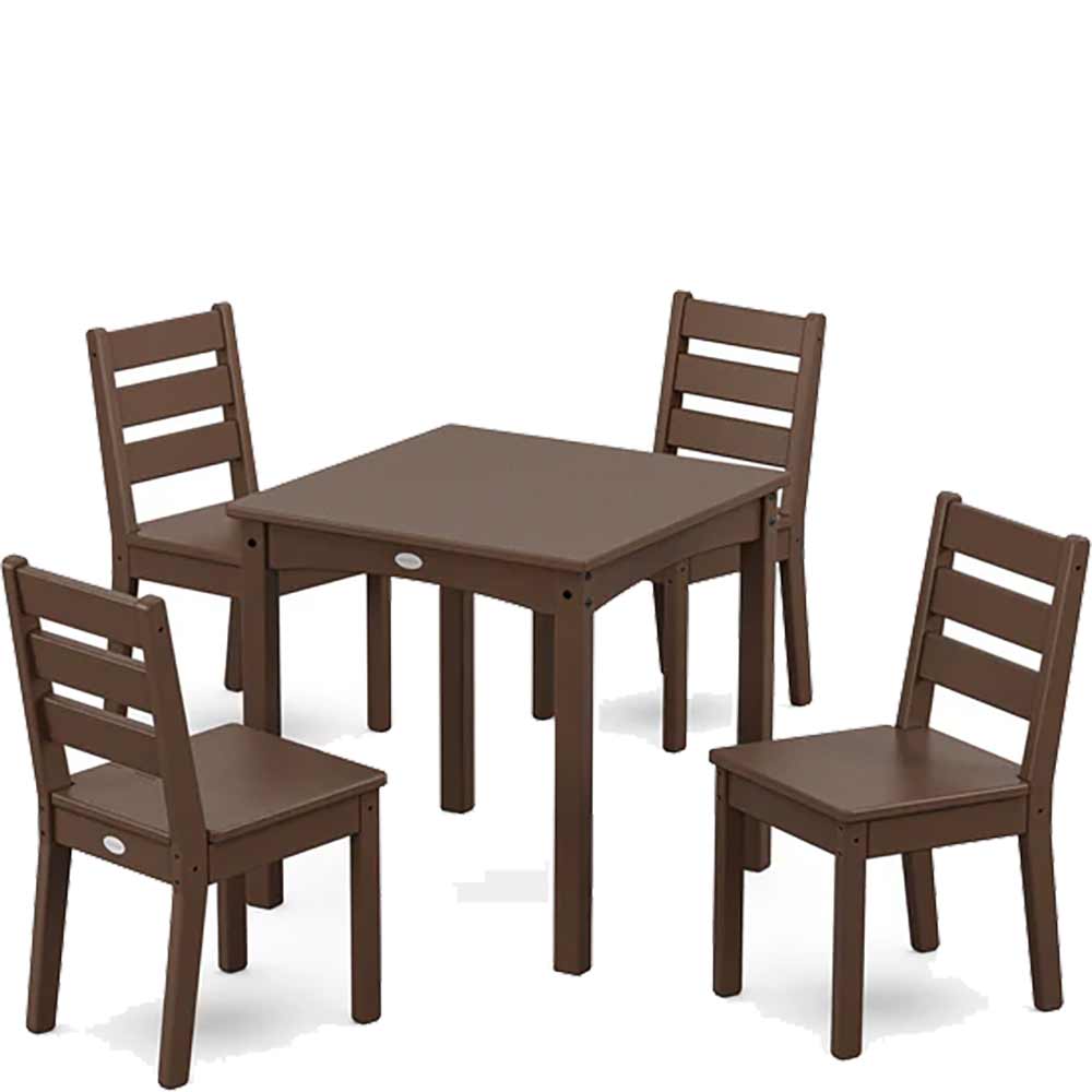 POLYWOOD® Lakeside Kids 5-Piece Dining Set - PWS2709-1 Dining Set POLYWOOD®