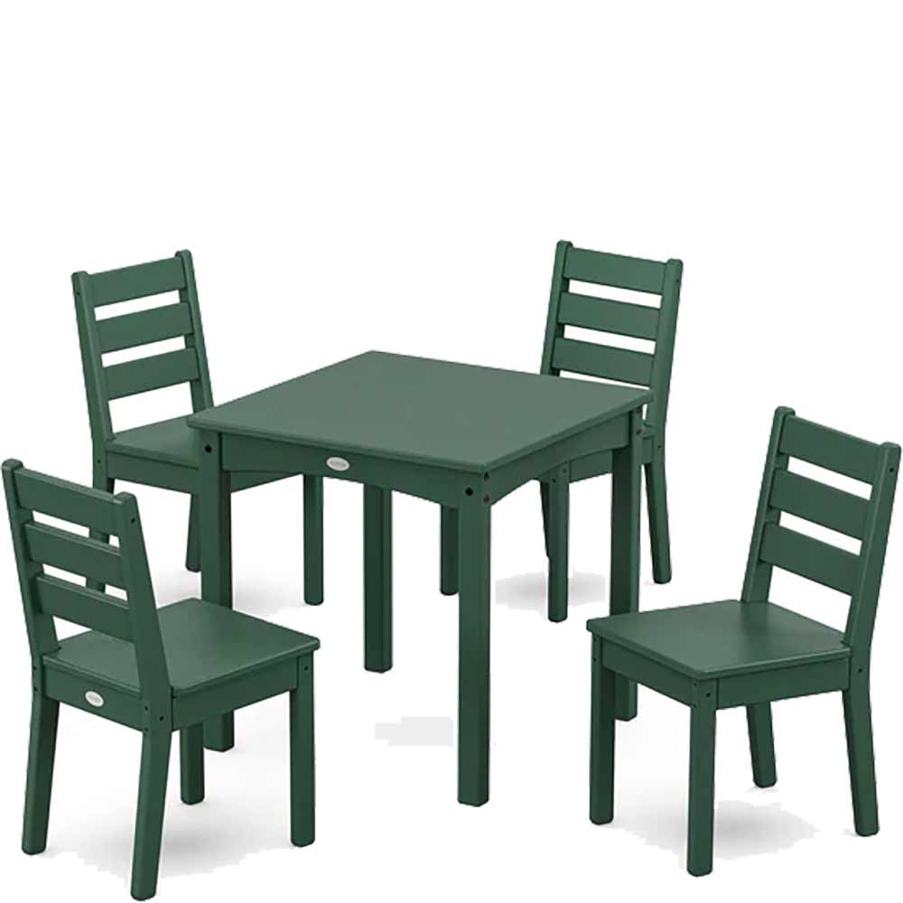 POLYWOOD® Lakeside Kids 5-Piece Dining Set - PWS2709-1 Dining Set POLYWOOD®