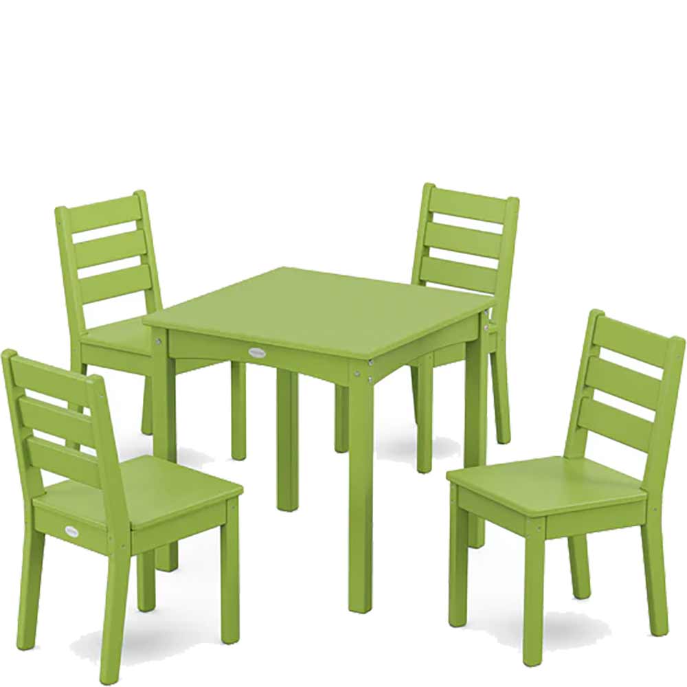 POLYWOOD® Lakeside Kids 5-Piece Dining Set - PWS2709-1 Dining Set POLYWOOD®