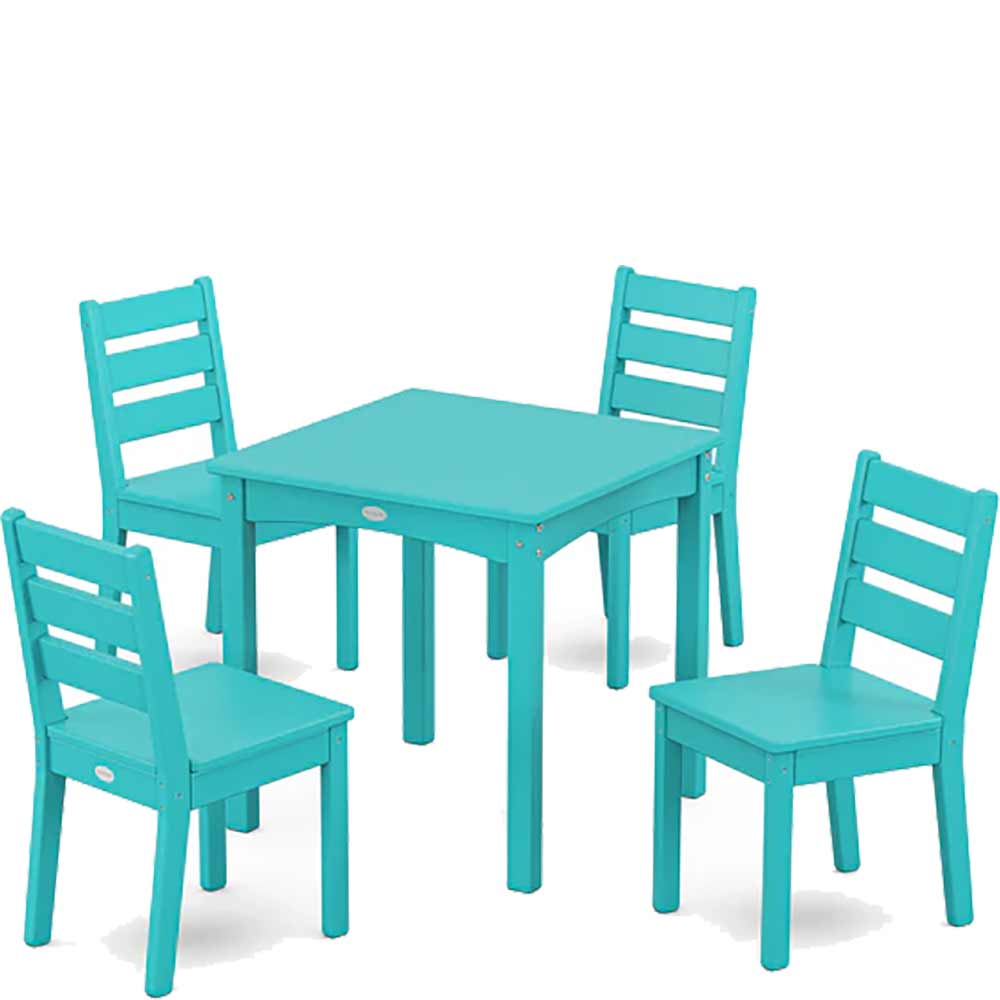 POLYWOOD® Lakeside Kids 5-Piece Dining Set - PWS2709-1 Dining Set POLYWOOD®