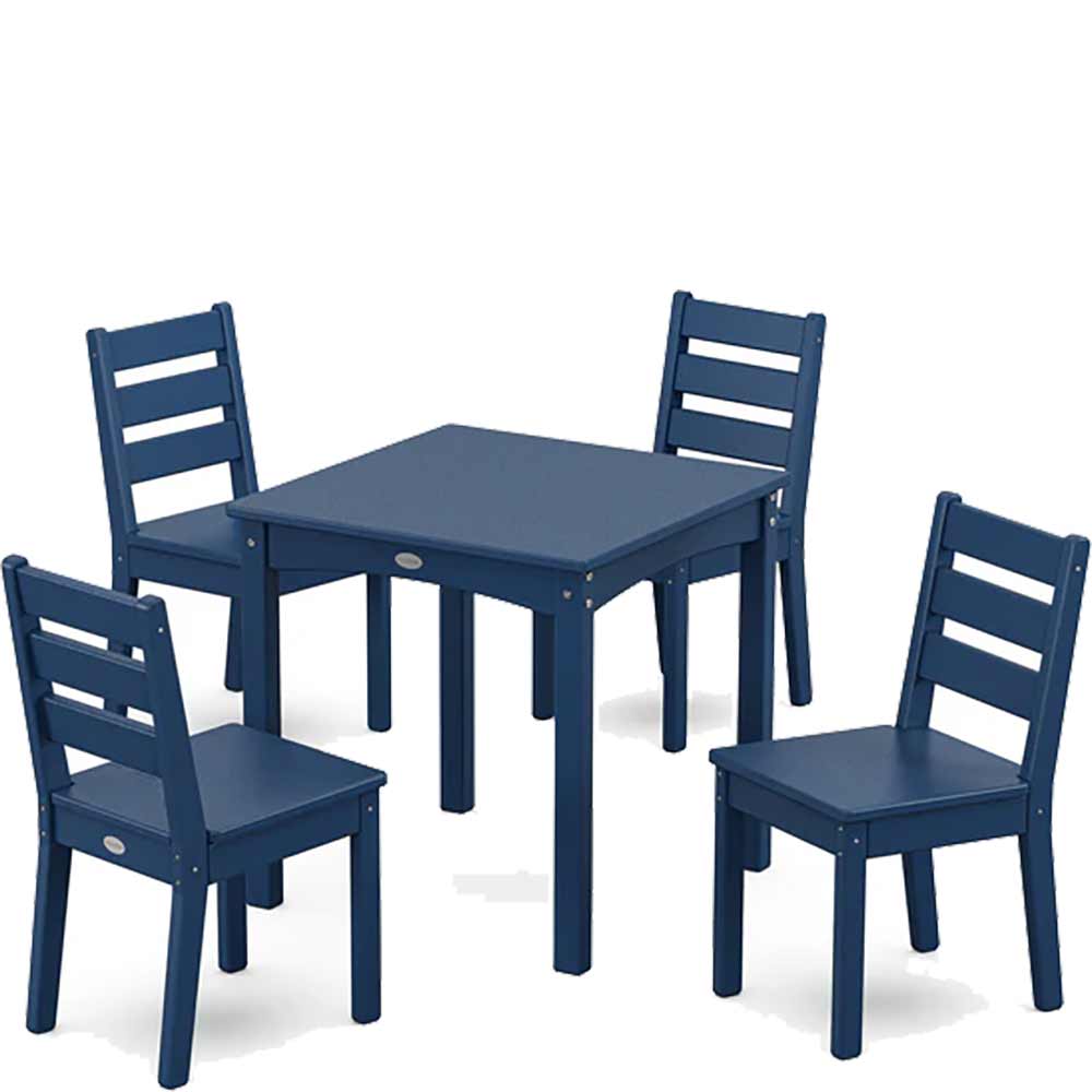 POLYWOOD® Lakeside Kids 5-Piece Dining Set - PWS2709-1 Dining Set POLYWOOD®