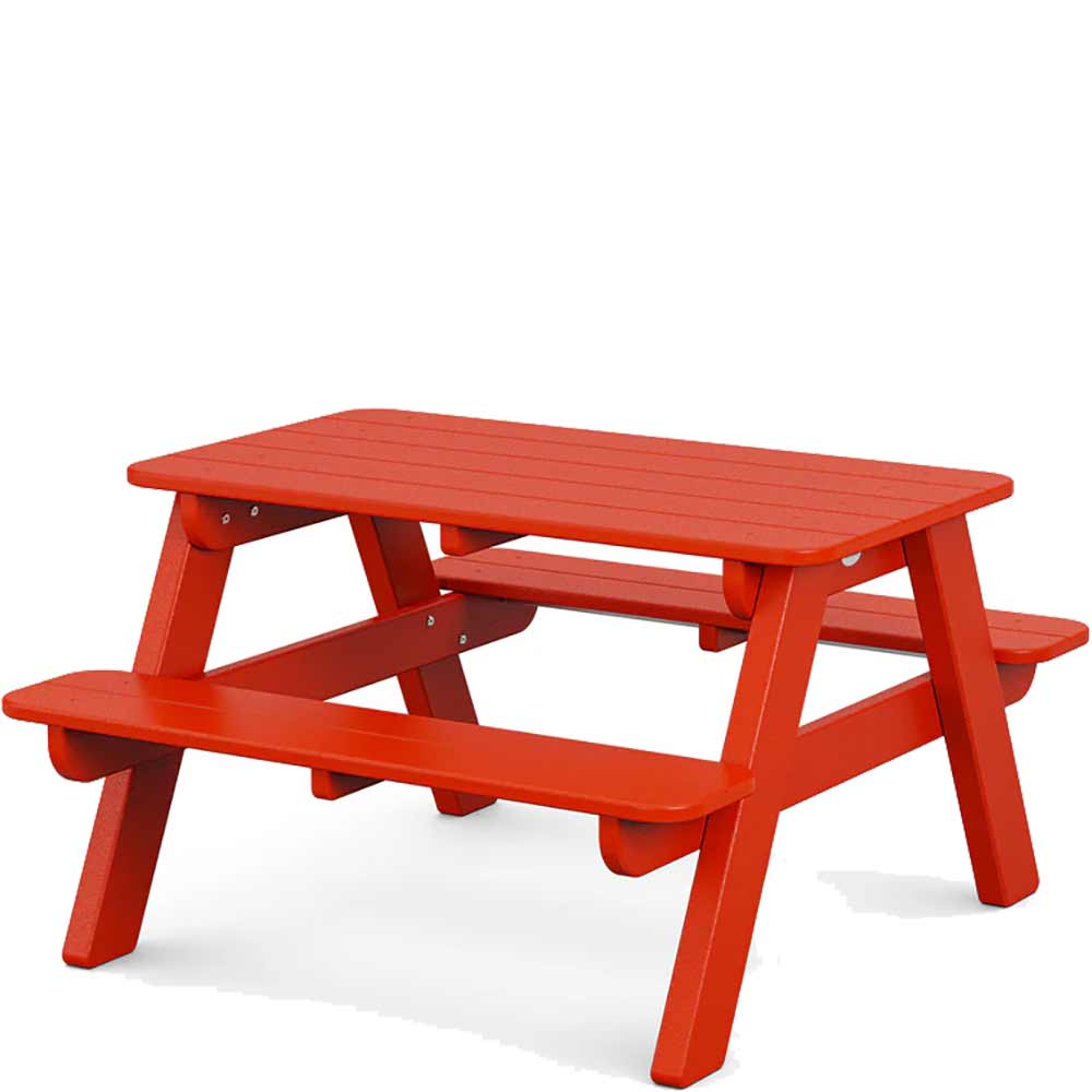 POLYWOOD® Kids Outdoor Picnic Table - KT130 Dining Table POLYWOOD®