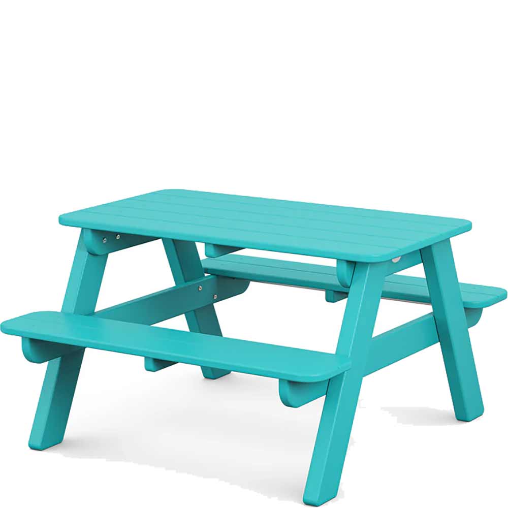 POLYWOOD® Kids Outdoor Picnic Table - KT130 Dining Table POLYWOOD®